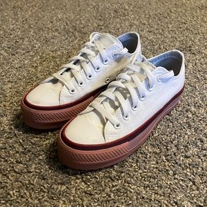 Converse OPI Low Top Platform Shoes